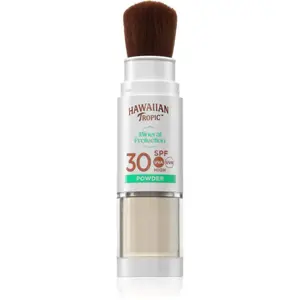 Hawaiian Tropic Mineral Protection Powder Brush ochranný voděodolný opalovací pudr SPF 30 4.25 g