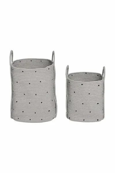 Sada úložných košů OYOY Cot Cotton 2-pack