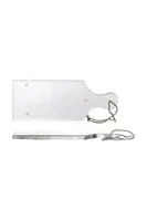 Servírovací deska Bloomingville Johni průhledná barva