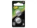 Baterie CR2032 GP lithiová 2ks