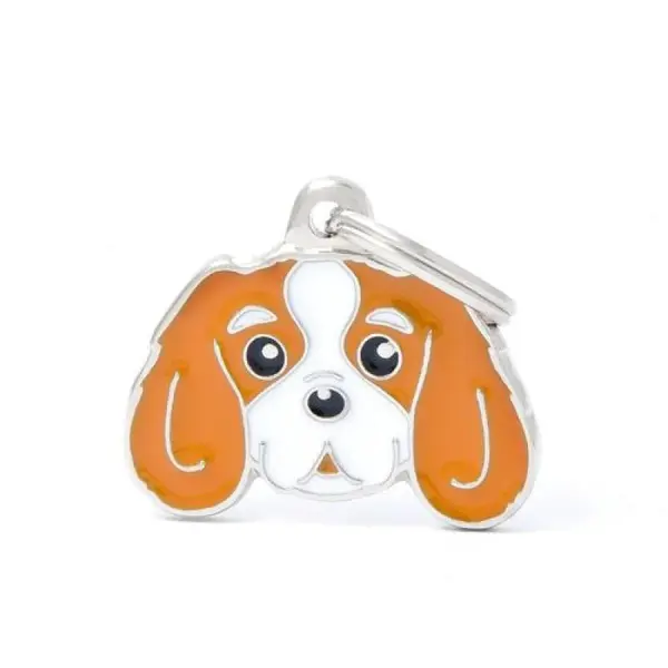 MF BLENHEIM CAVALIER KING 2,4x3,2cm gravírovateľný prívesok