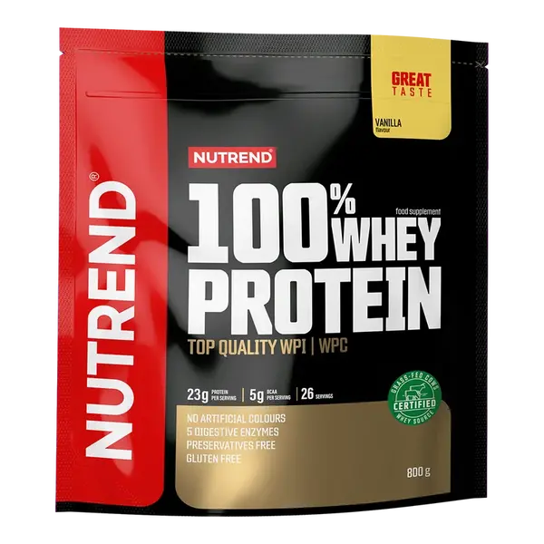 Nutrend 100% Whey Protein vanilla 800 g