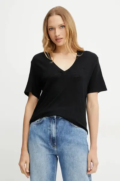 Plátěné tričko BOSS Orange C_Ela_1