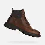 Brown Men's Ankle Boots Geox Faloria B ABX - Mens