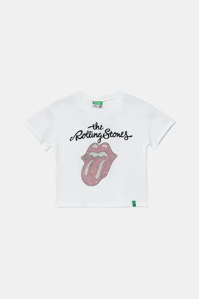 Dětské bavlněné tričko United Colors of Benetton