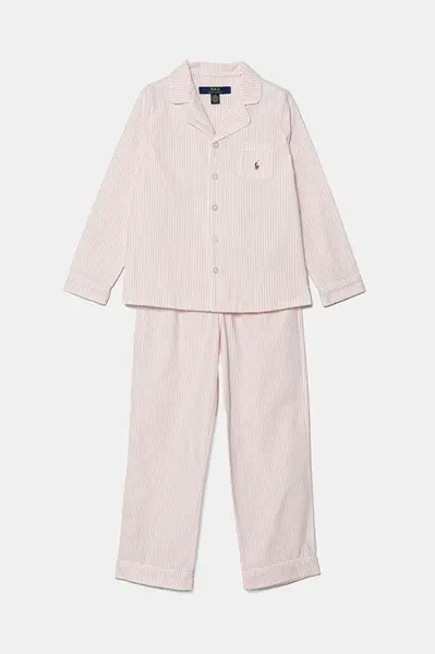 Dětské bavlněné pyžamo Polo Ralph Lauren 2-pack