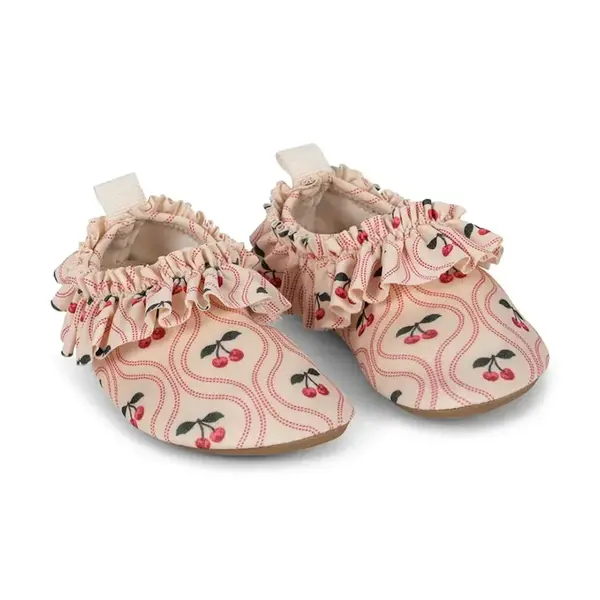 Dětské boty do vody Konges Sløjd MERLE FRILL SWIM SHOES růžová barva, KS103347