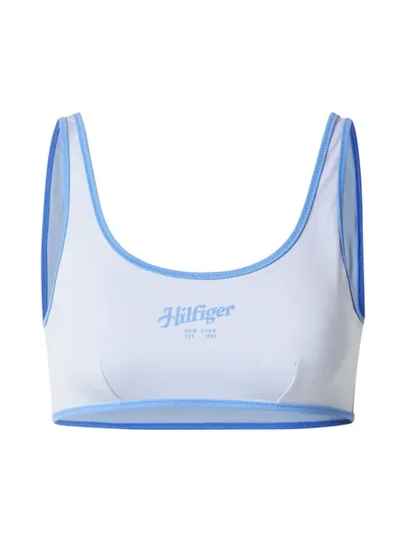 Tommy Hilfiger Underwear Bikinový top  modrá / svetlomodrá