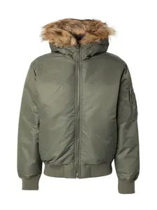 HOLLISTER Prechodná bunda  olivová