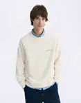 Thinking MU Dori Patch Pannacota Pepe Sweatshirt ECRU L