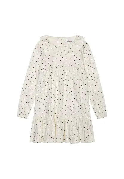 MINOTI Šaty  krémová / čierna