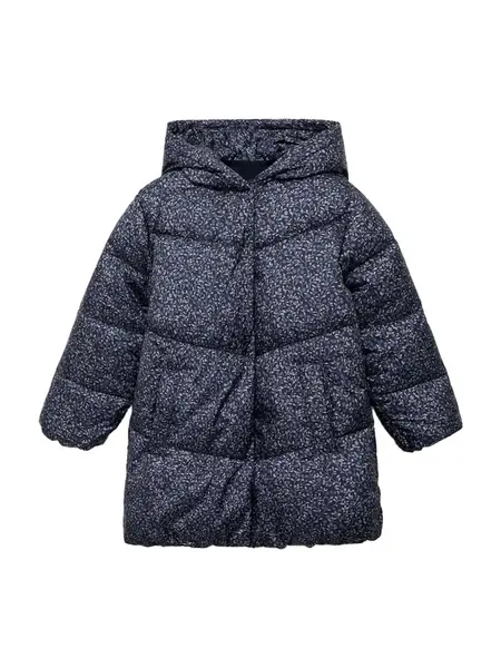 MANGO KIDS Kabát 'Anna'  námornícka modrá / modrosivá