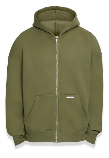 Dropsize Tepláková bunda  olivová