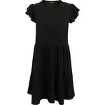 ALPINE PRO OZERA Dámske šaty, čierna, veľkosť