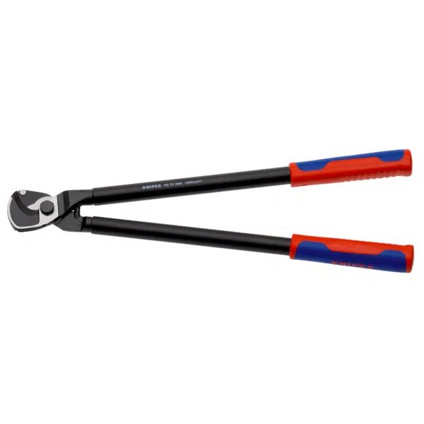 Nůžky na měděné a hliníkové kabely, pákové, max. průměr 27 mm - KNIPEX 95 12 500