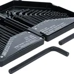 BGS Do it yourself Klíče Imbus metrické H0.7-H10 a palcové 0.028"-3/8", sada 30 dílů