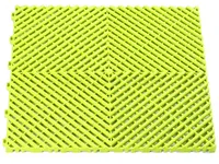 Plastová dlaždice, perforovaná, modulární, 40 x 40 x 1,8 cm, šedá barva - Procarosa Barva: limetková