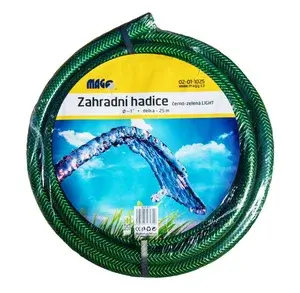 Zahradní hadice černo-zelená LIGHT 1/2" - 25 m - MAGG 02-01-1225