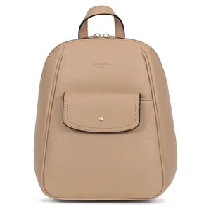 Elegantný dámsky batoh Hexagon Fleur - béžová