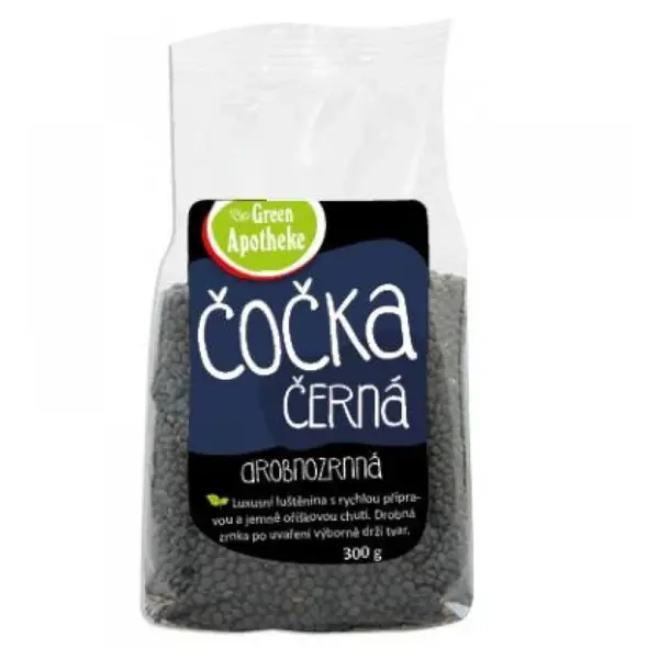 GREEN APOTHEKE Čočka černá 300 g
