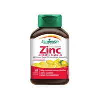 Jamieson Zinek Vit.c+d3 Přích.citron-máta Past.60