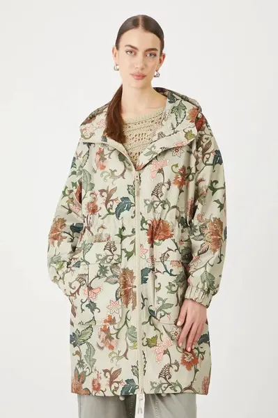 Parka Medicine dámská, béžová barva, oversize