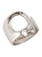 Singularu Prsteň  strieborná