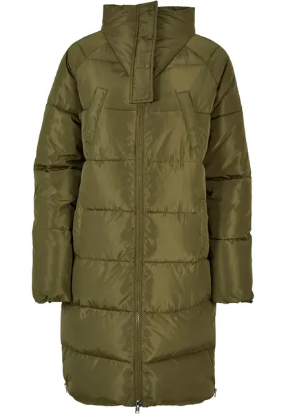 Urban Classics Zimný kabát  olivová