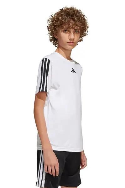 Dětské tričko adidas bílá barva, JJ1033