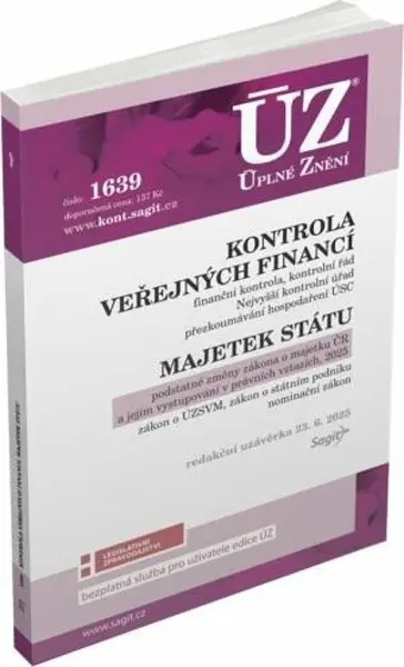 ÚZ 1639 Kontrola veřejných financí (poškozená)