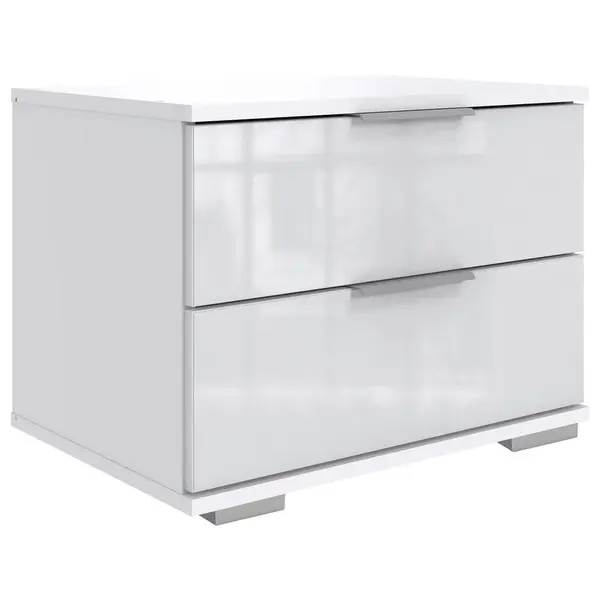 Carryhome NOČNÍ STOLEK, bílá, 52/40/38 cm
