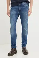 Džíny Karl Lagerfeld pánské, tmavomodrá barva, 551832.265801