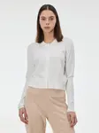Krémový svetr s límcem ORSAY
