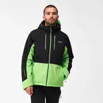 Pánská bunda regatta highton iii černá/zelená s