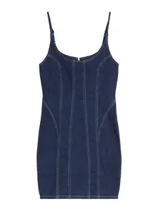 Bershka Šaty  námornícka modrá