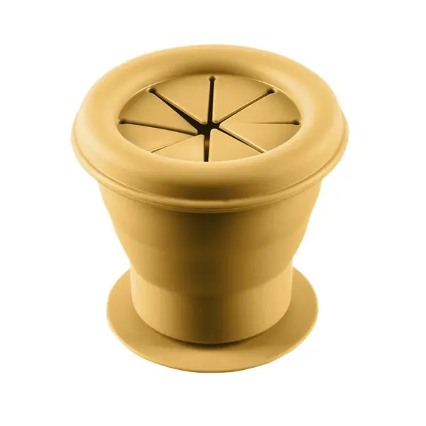 Zopa Silikonová miska na sušenky s přísavkou, Mustard Yellow 2