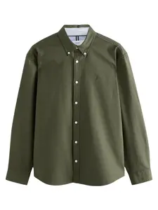 Next Košeľa  tmavozelená