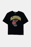 Dětské bavlněné tričko United Colors of Benetton