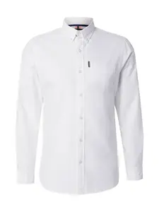 Superdry & Co Košeľa 'Essentials'  biela