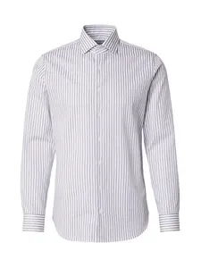 Michael Kors Košeľa 'DOBBY'  modrá / biela