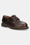 Kožené polobotky Vagabond Shoemakers JAY pánské, hnědá barva, 5977-001-31