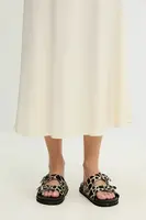 Semišové pantofle Answear.LAB dámské, černá barva