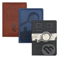 The Reading Room - Shelock Holmes - sada 3 zápisníkov