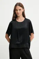 Halenka Sisley dámská, černá barva, hladká, 52BZLQ093
