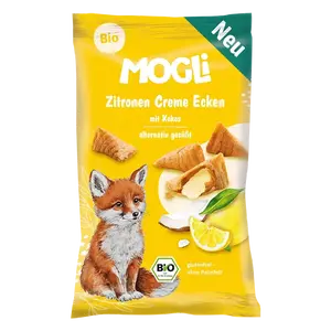MOGLI Plněné citrónové taštičky BIO 30 g