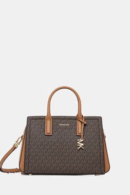 Kabelka MICHAEL Michael Kors LAILA hnědá barva, 30R5G9IS6B