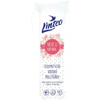 Linteo Natural Cotton Pads vatové tampóny 120 ks