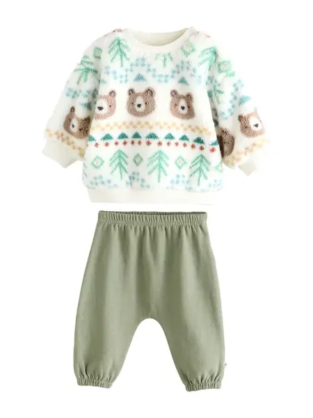 Next Set  modrá / zelená / olivová / biela