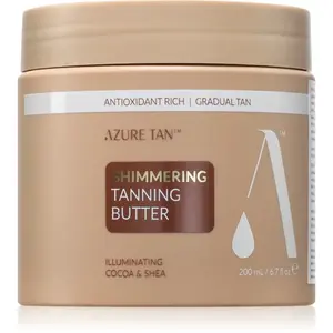 Azure Tan Shimmering tónovací balzam na telo s trblietkami 200 ml