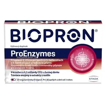 BIOPRON ProEnzymes 20 kapsúl